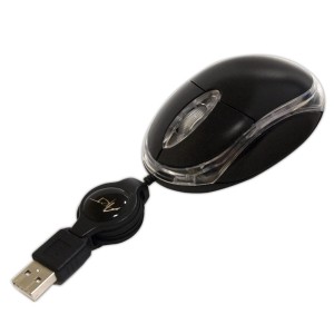 MYSZ ART optyczna Flash Notebook Mouse USB AM-62 zwijany kabel