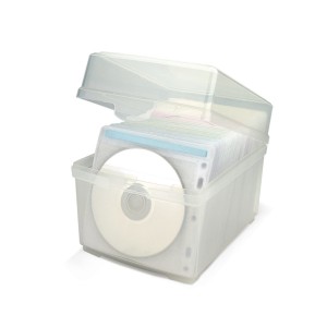 PUDEŁKO CD SLEEVES CD100SB z koszulkami AIDATA