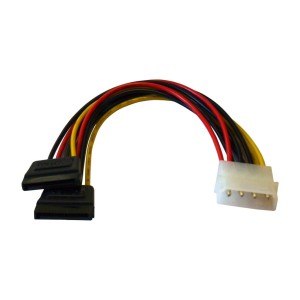 KABEL ZASILAJĄCY DO SATA 20cm 2x ART oem