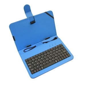 ETUI + KLAWIATURA micro USB DO TABLETU 7" AB-101B blue ART