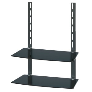 PÓŁKA ŚCIENNA podwójna DVD/TUNER 15KG D-53 ART