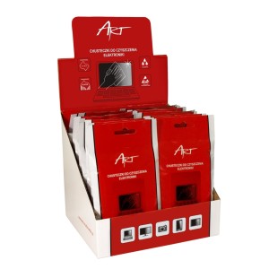 WILGOTNE CHUSTECZKI DO CZYSZCZENIA ELEKTRONIKI  DISPLAY BOX 20 op.