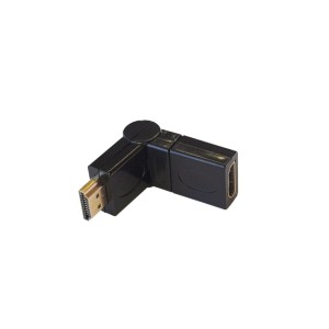 ADAPTER HDMI żeński/ HDMI męski rotating 360st ART oem