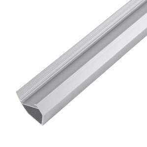 Profil alu typ C1 (narożny 45') z osłoną alu, 1m