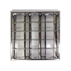 Oprawa rastrowa, podtynk. ART 3xTUBA LED T8, 60*60cm,  AC-230V,