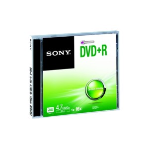 DYSK SONY DVD+R 4.7GB 16X Jewel Case 1 SZT