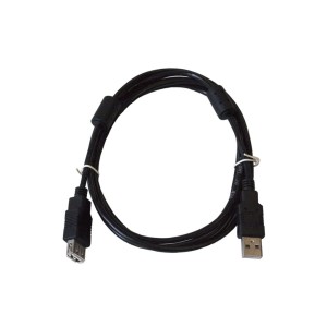 KABEL USB 2.0 PRZEDŁUŻACZ Amęski-Ażeński 1.8M FERRYT ART oem