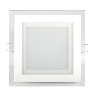 Panel LED ART, square, 100mm, 6W, AC-230V, WW 3000K