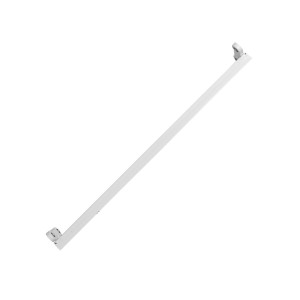 Oprawa ART dla 2szt.TUB LED T8, 60cm,  AC-230V, biała