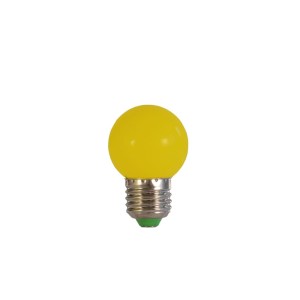 Żarówka bańka, LED ART E27, 0.5W, AC230V, yellow