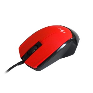 MYSZ ART optyczna gamingowa  SHARK USB AM-88B czerwona