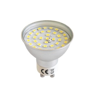 Żarówka LED ART, GU10, 4.6W,36xSMD2835, AC230V, 410lm!, WW blist.