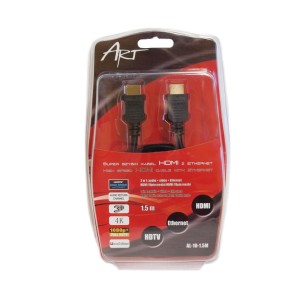KABEL HDMI 1.4 m/m 1.5m ETHERNET 3D AL-10 ART