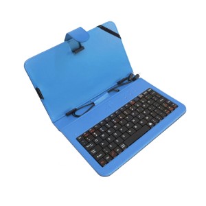EOL ETUI + KLAWIATURA  USB DO TABLETU 7" AB-101B blue ART uszkodzone opakowanie