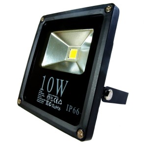 Lampa zew. LED ART,10W,slim,IP66, AC80-265V,black, 4000K-white