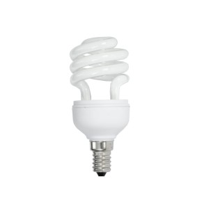 ŚWIETLÓWKA ART "spirala",15W,E14,6.5mm, WW, (tradyc.żar. 75W)