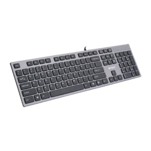 KLAWIATURA A4TECH X-SLIM SREBRNA ZWIĘKSZONY ODSTĘP KLAWISZY KV-300H