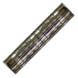 Oprawa rastrowa, natynk. ART 2xTUBA LED T8, 120*30cm,  AC-230V,