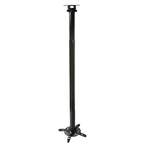 UCHWYT PODWIESZANY 110-197cm DO PROJEKTORA  P-104B-AL 15KG ART czarny