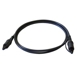 KABEL OPTYCZNY TOSLINK grafitowy 1M ART oem