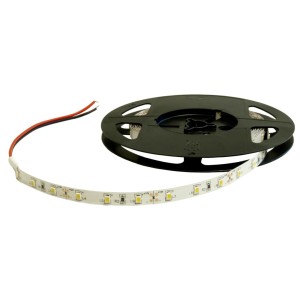Pasek LED ART, IP20, 8mm*30m, 4.8W/m, 60xSMD3528/m, biały podkład, DC12V, warm white