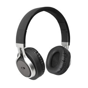SŁUCHAWKI BLUETOOTH Z MIKROFONEM ART AP-B04 czarno/srebrne