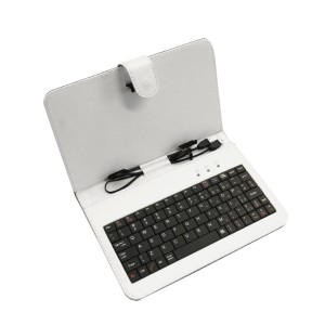ETUI + KLAWIATURA micro USB DO TABLETU 7" AB-101A white ART poekspozycyjny